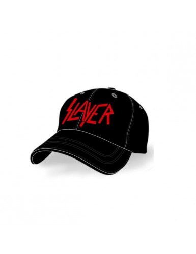 SLAYER LOGO CASQUETTE 29.90004 - Découvrez notre casquette Slayer orné du logo du groupe , un produit d'excellente qualité, aux 