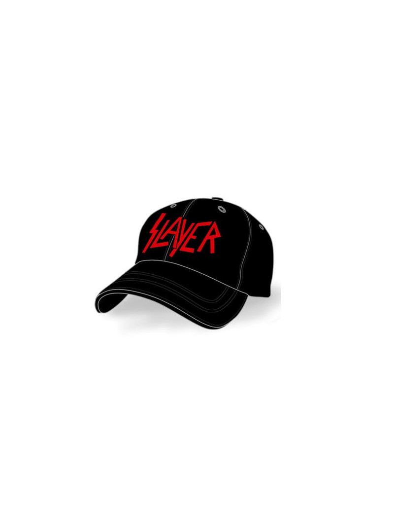 SLAYER LOGO CASQUETTE 29.90004 - Découvrez notre casquette Slayer orné du logo du groupe , un produit d'excellente qualité, aux 