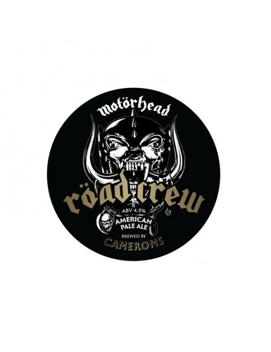 MOTORHEAD ROAD CREW MEDAILLON TIREUSE A BIERE 7.44 - Le médaillon officiel du Groupe Motörhead pour votre pompe à bière !