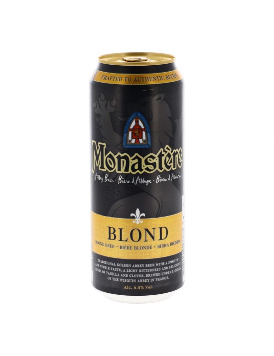 MONASTERE BLOND 50CL CAN