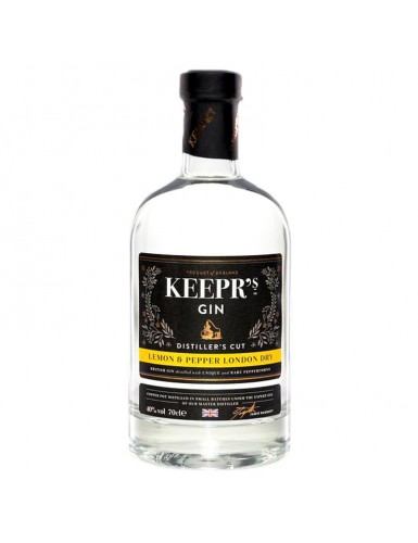 KEEPR'S LEMON & PEPPER LONDON DRY GIN 70CL