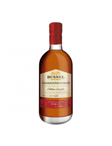 BUSNEL CALVADOS 8 ANS AFFINAGE FUT PORTO 50CL