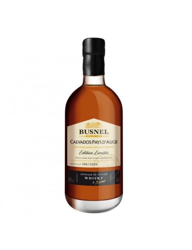 BUSNEL CALVADOS 8 ANS AFFINAGE FUT WHISKY 50CL