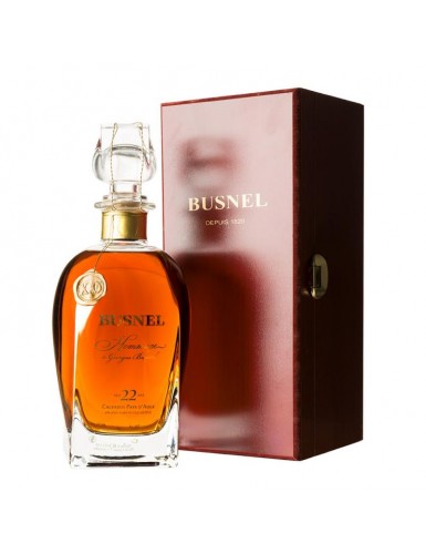 BUSNEL CALVADOS 22 ANS CARAFE + COFFRET 70CL